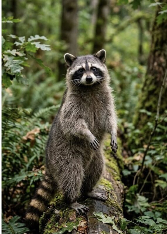 Male Raccoon Kennedy